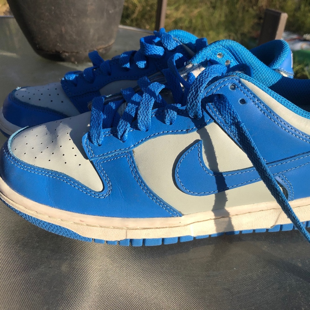Blue Nike's